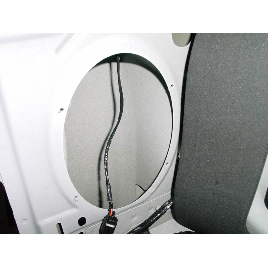 2003 Ford F-150 Rear pillar speaker removed