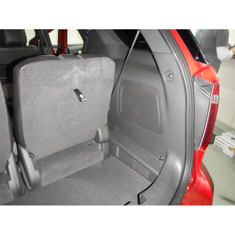 2011 Ford Explorer Far-rear side speaker location