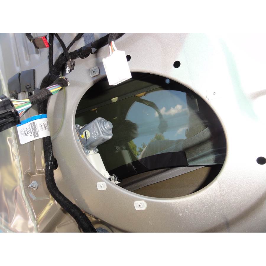 2016 Ford Explorer Front door woofer removed