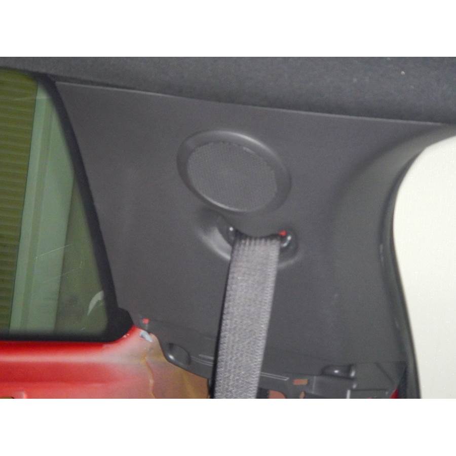 2015 Ford Explorer Rear pillar speaker location