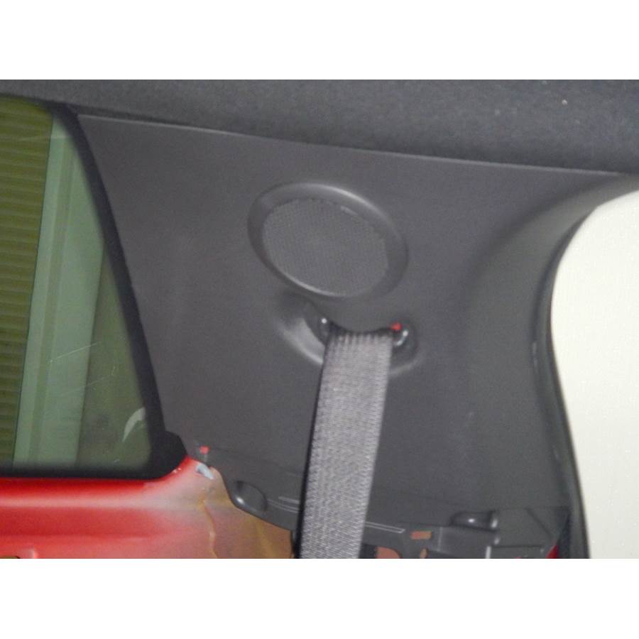 2016 Ford Explorer Rear pillar speaker location