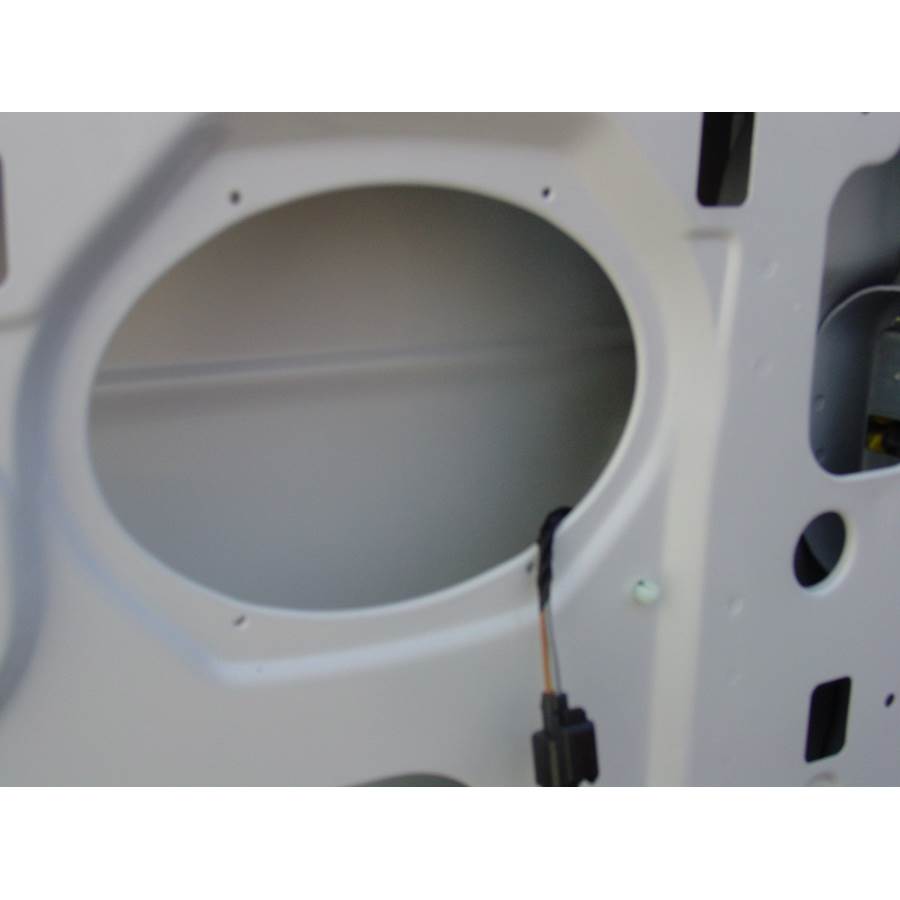 2009 Ford E Series Tail door speaker removed