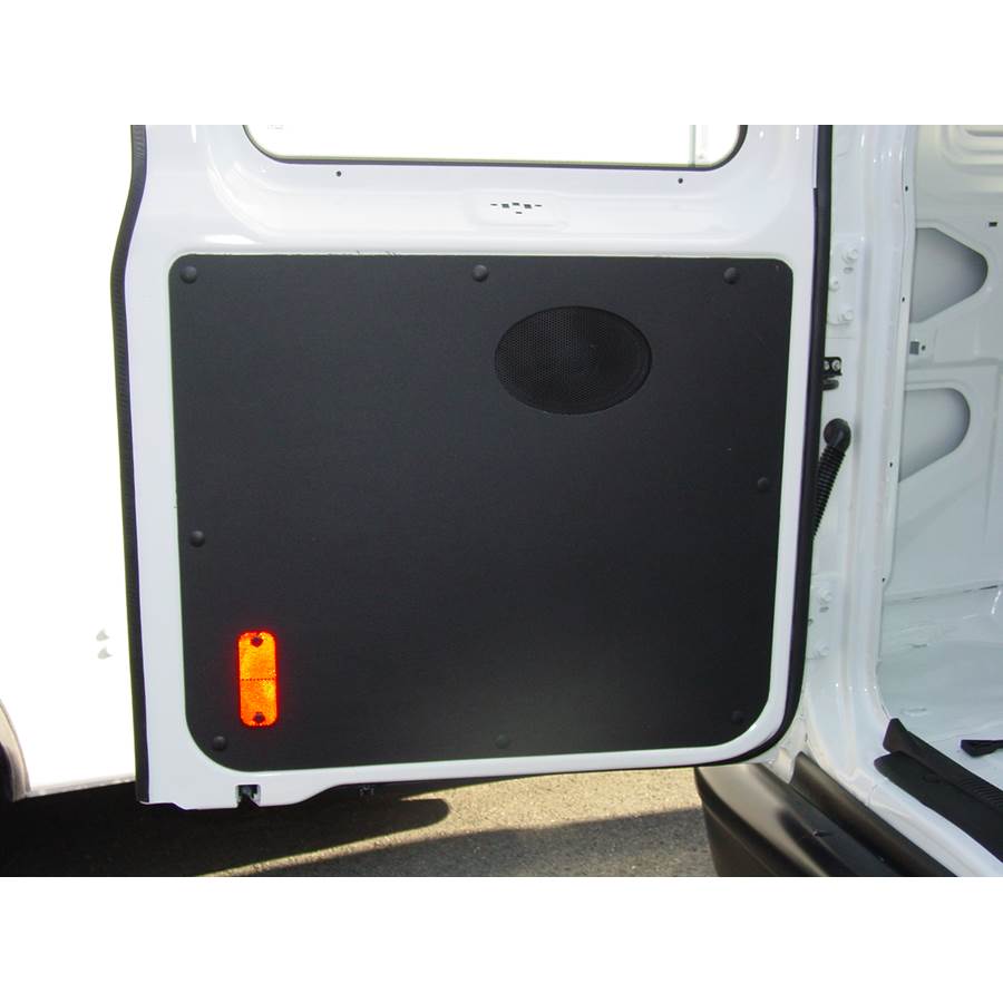2013 Ford E Series Tail door speaker location