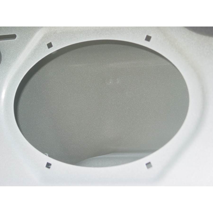 2010 Ford F-250 Super Duty Rear cab speaker removed