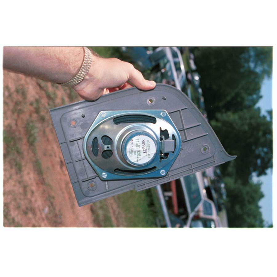 1992 Ford Escort LX Rear pillar speaker