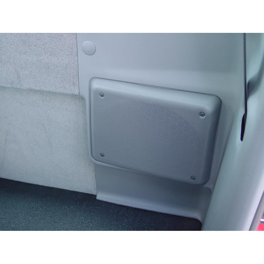2008 Ford Ranger Rear cab speaker location