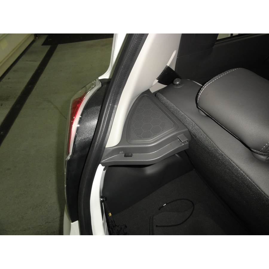 2015 Chevrolet Spark Side panel speaker location