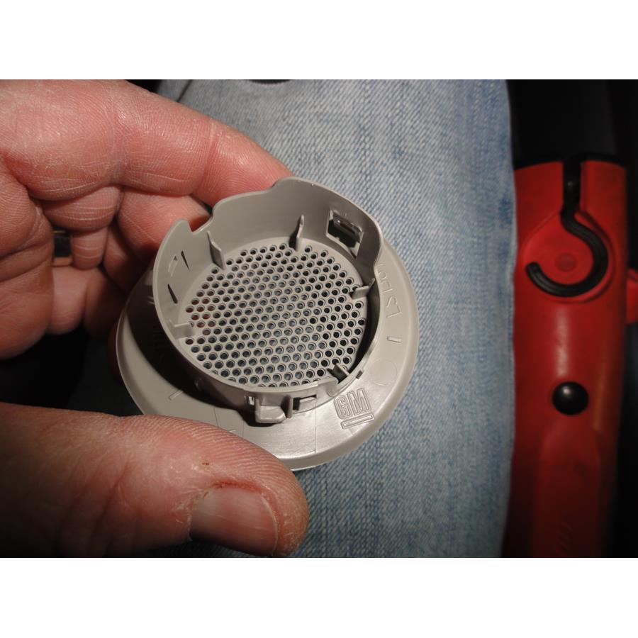 2015 Chevrolet Malibu Front pillar speaker removed