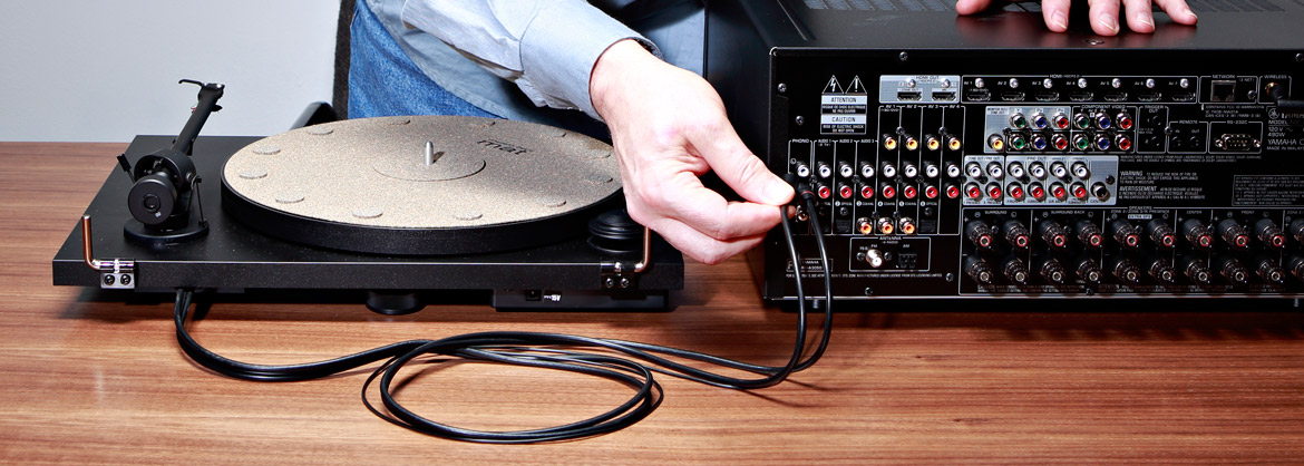 play turntable through computer speakers