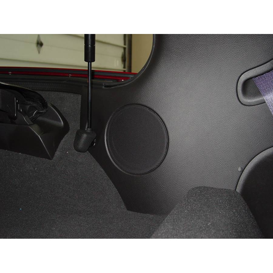 2007 Chevrolet Corvette Mid-rear speaker location