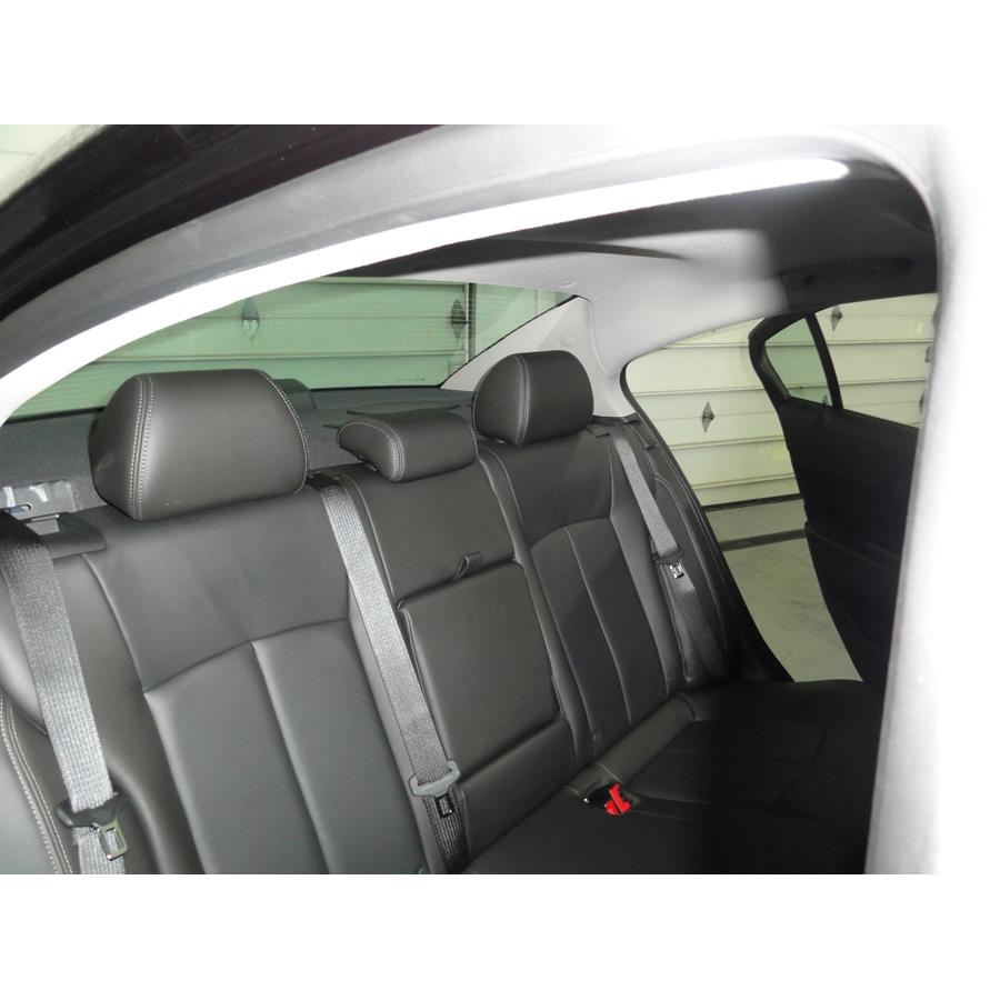 2015 Chevrolet Cruze Rear deck speaker location