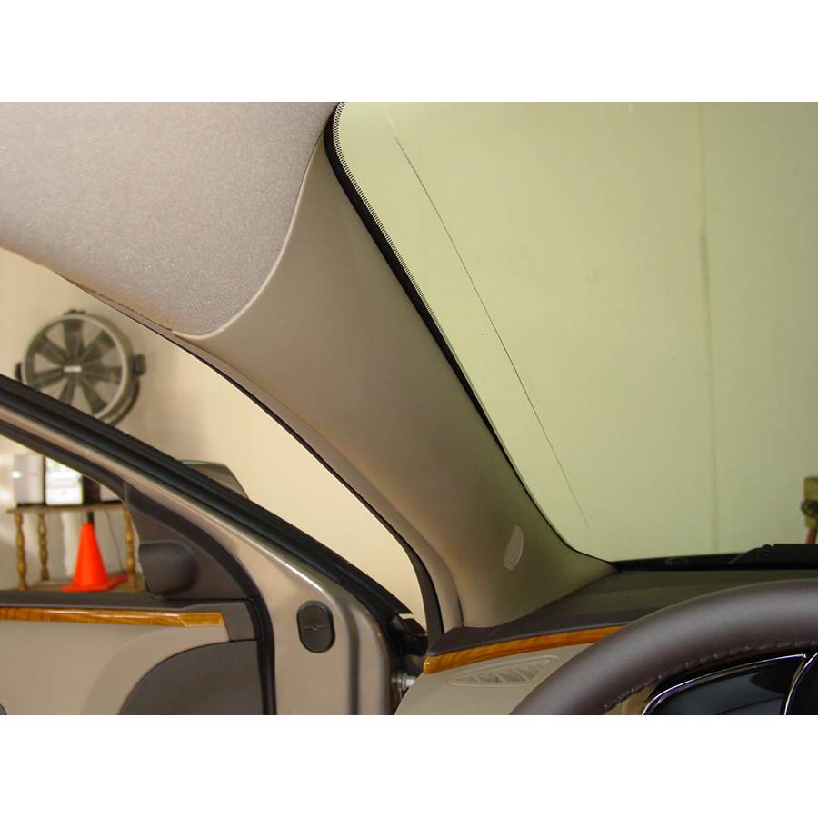2008 Chevrolet Malibu Front pillar speaker location