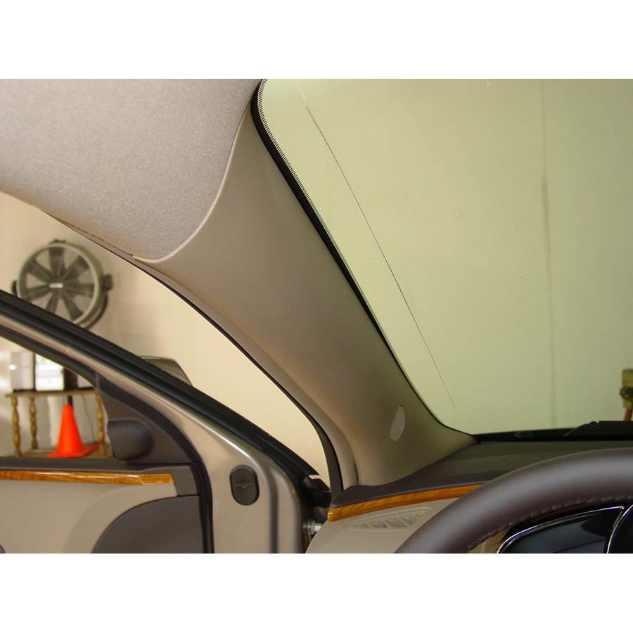 2009 Chevrolet Malibu Front pillar speaker location