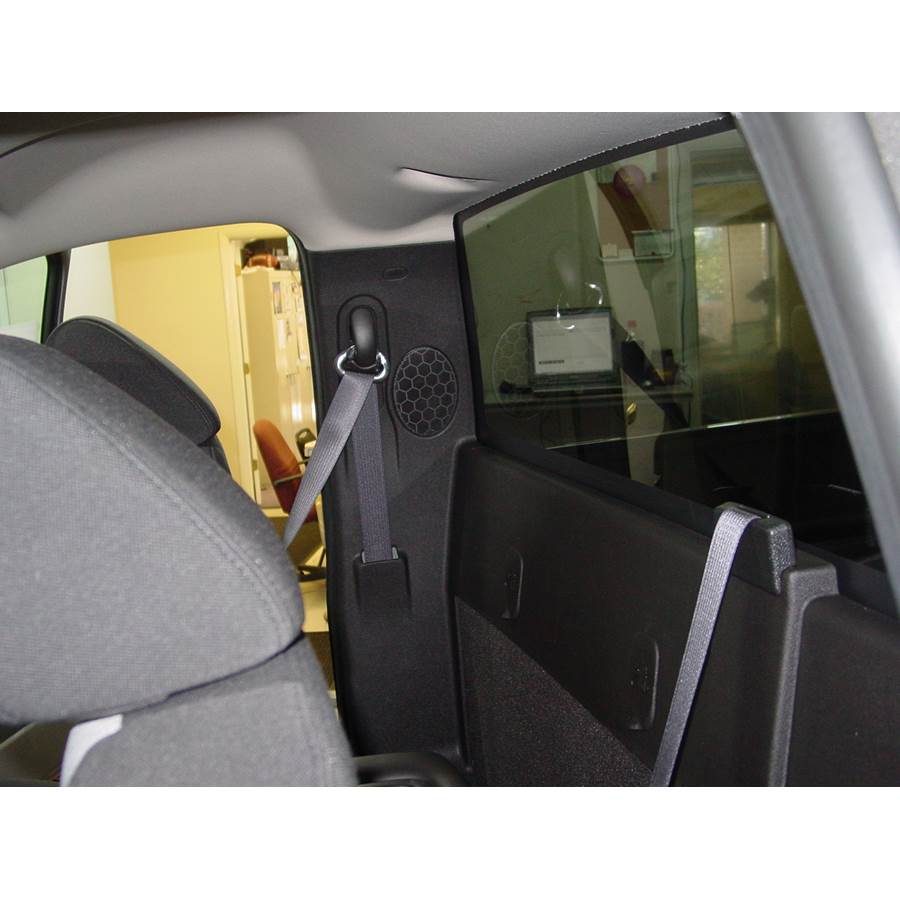 2012 Chevrolet Silverado 2500/3500 Rear cab speaker location