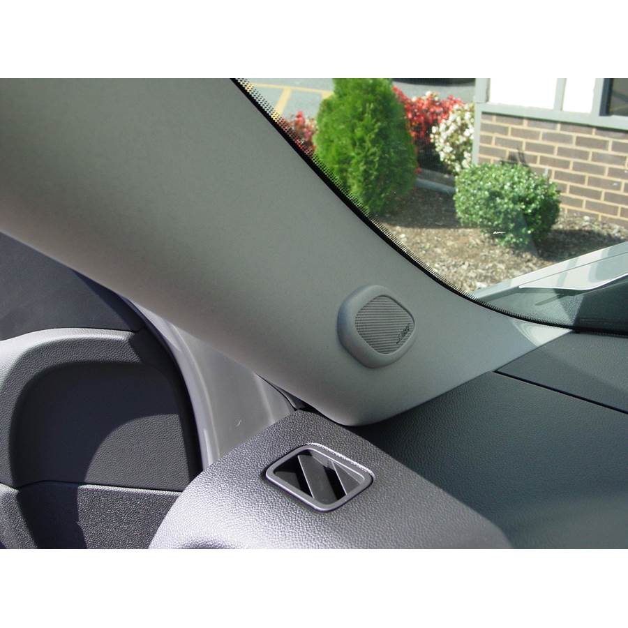 2009 Chevrolet Silverado 2500/3500 Front pillar speaker location