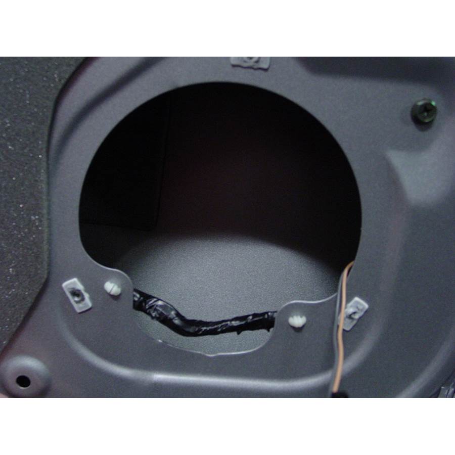 2008 Chevrolet Equinox Front door woofer removed