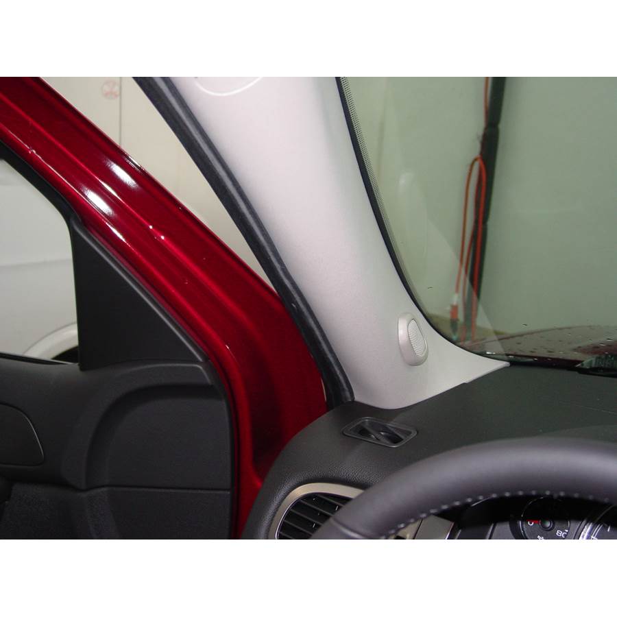 2014 Chevrolet Suburban Front pillar speaker location