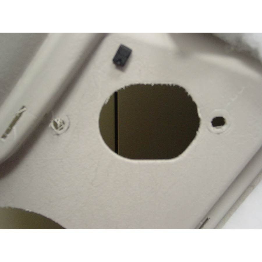 2005 Chevrolet Suburban Front door tweeter removed