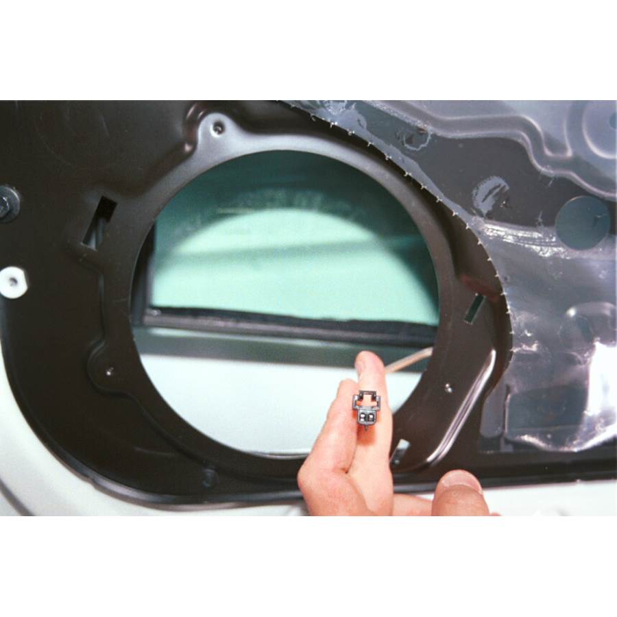 1999 Chevrolet C Series Front door woofer removed