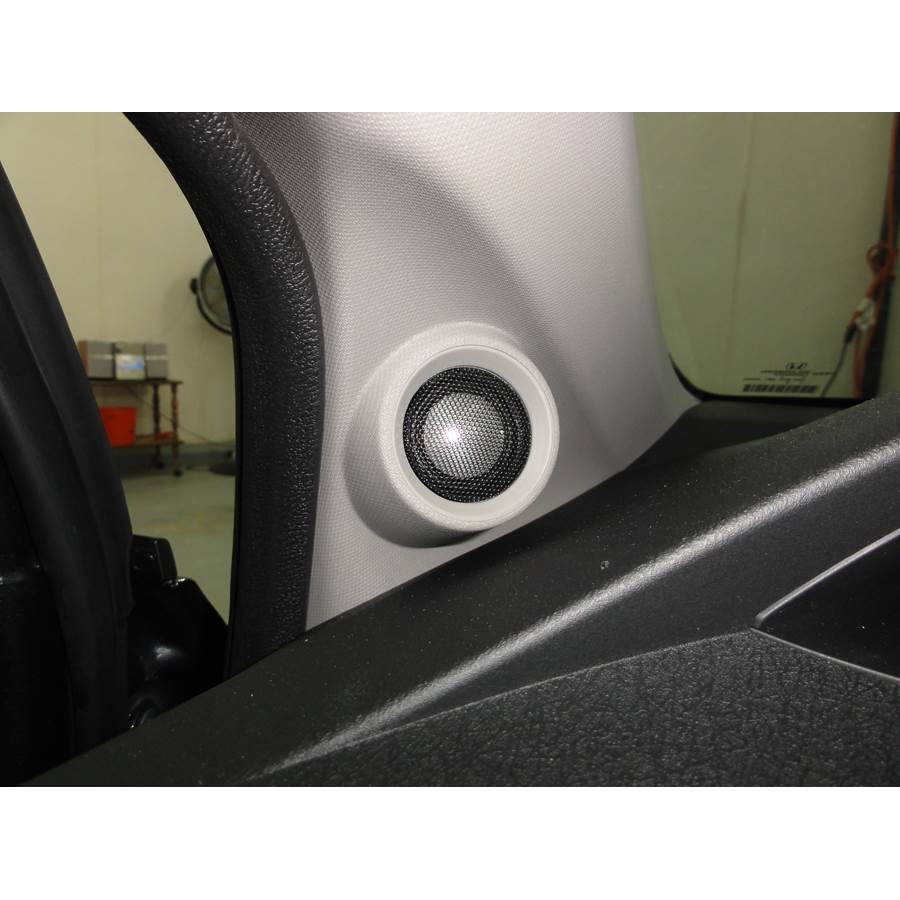 2012 Honda Civic EX Front pillar speaker location