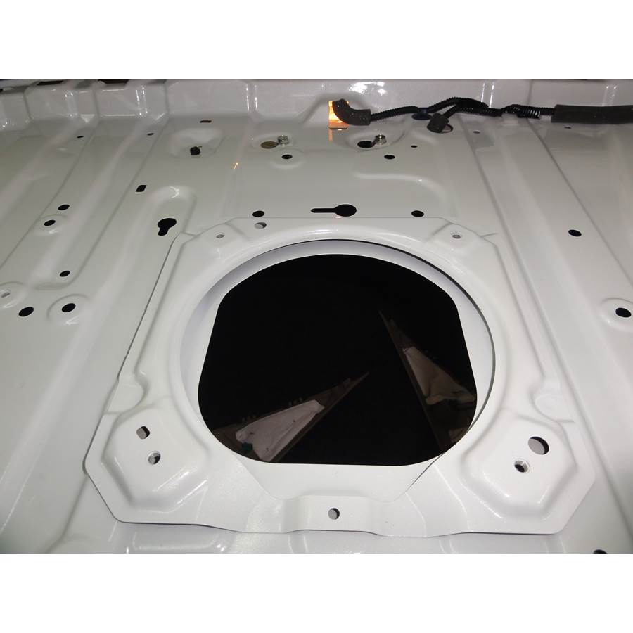 2016 Honda Accord Rear deck center speaker removed