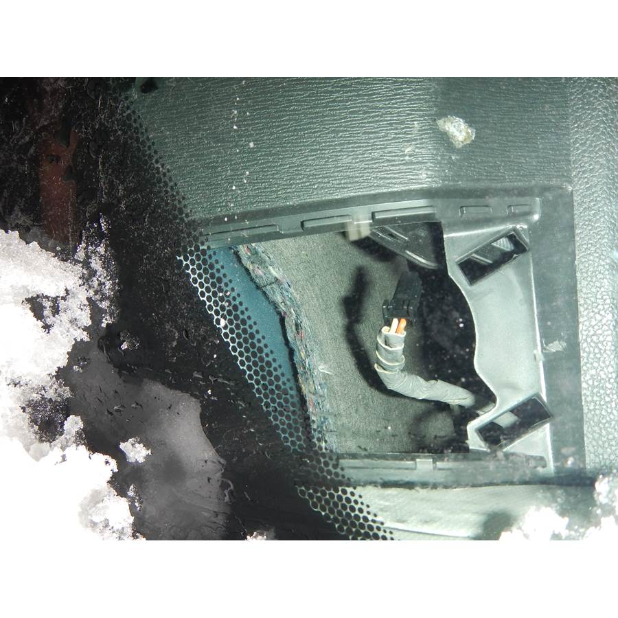 2014 Honda Odyssey Touring Dash speaker removed