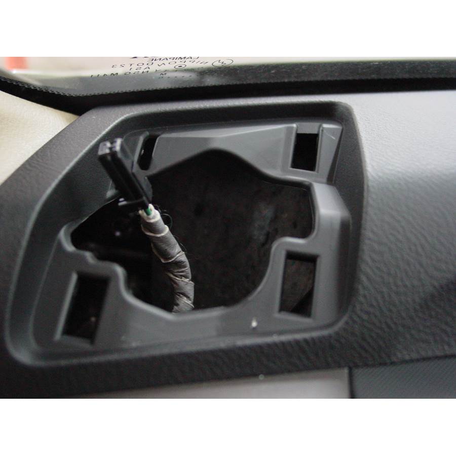 2008 Honda CRV Dash speaker removed