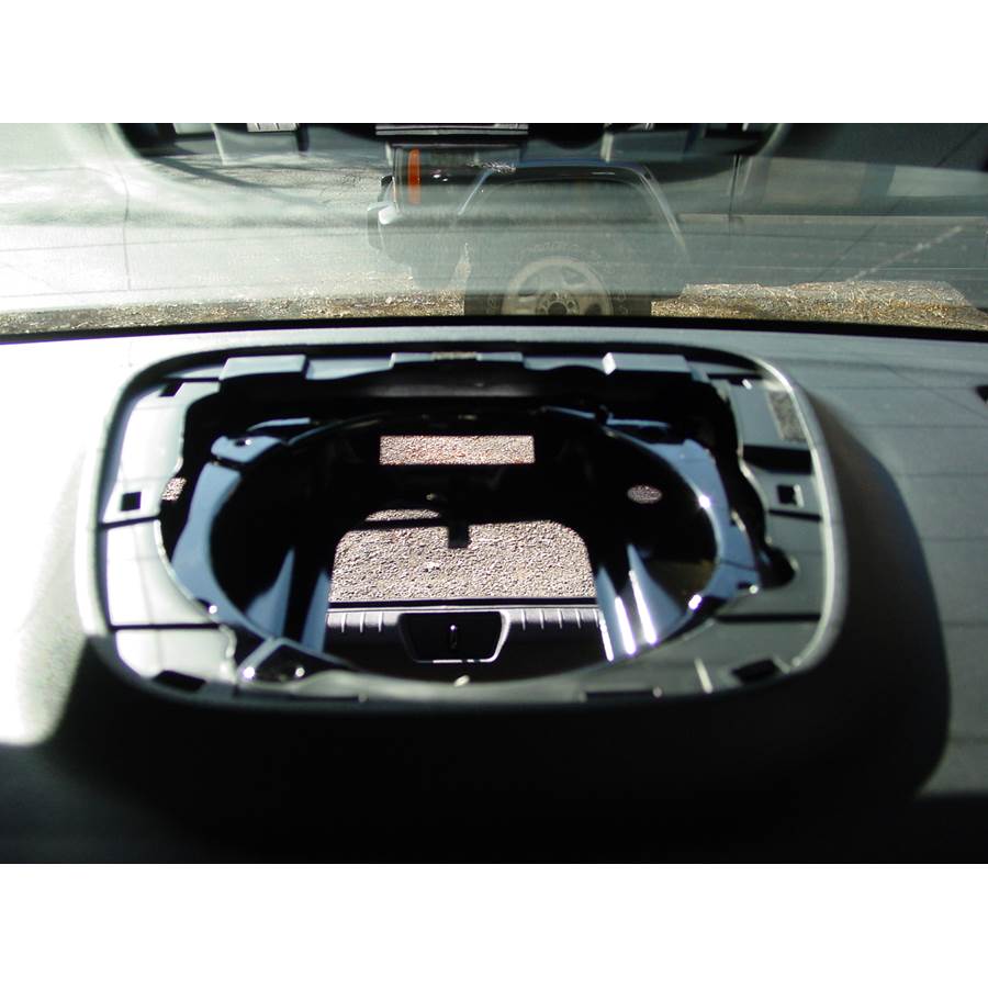 2007 Honda Civic SI Rear deck center speaker removed