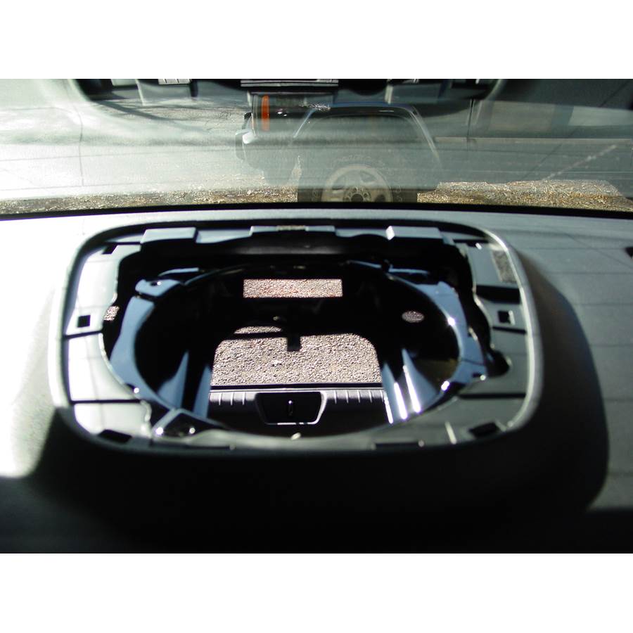 2011 Honda Civic Rear deck center speaker removed