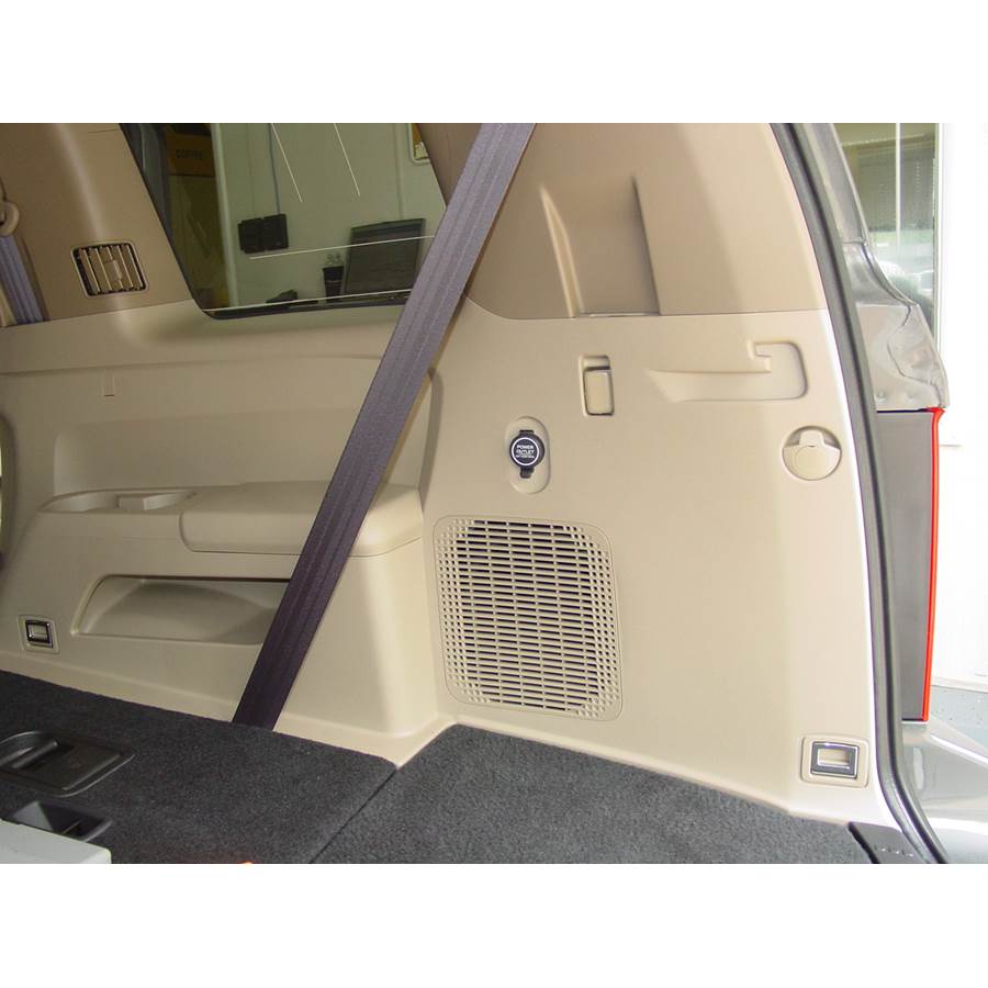 2013 Honda Pilot Far-rear side speaker location