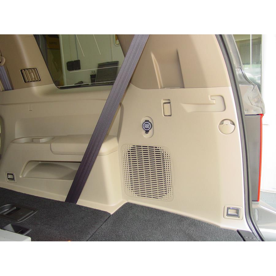 2014 Honda Pilot Far-rear side speaker location