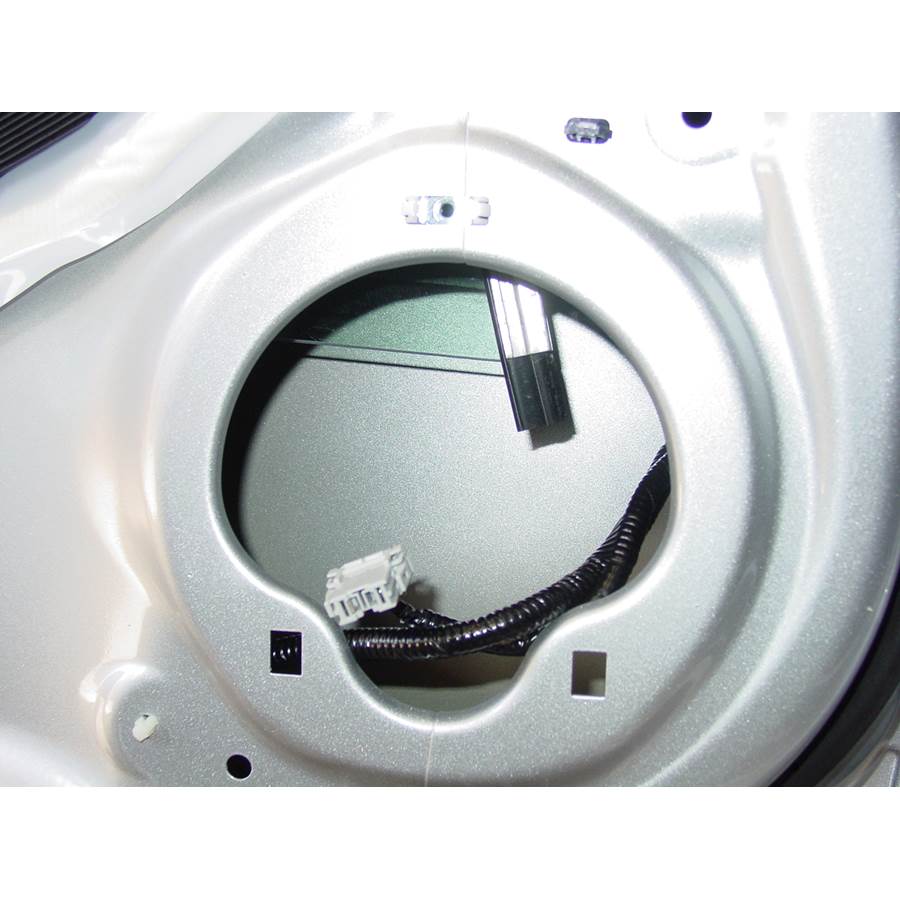 2011 Honda Accord LX Front door woofer removed