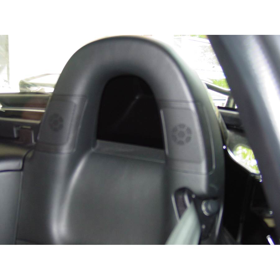 2008 Honda S2000 Rear cab speaker location