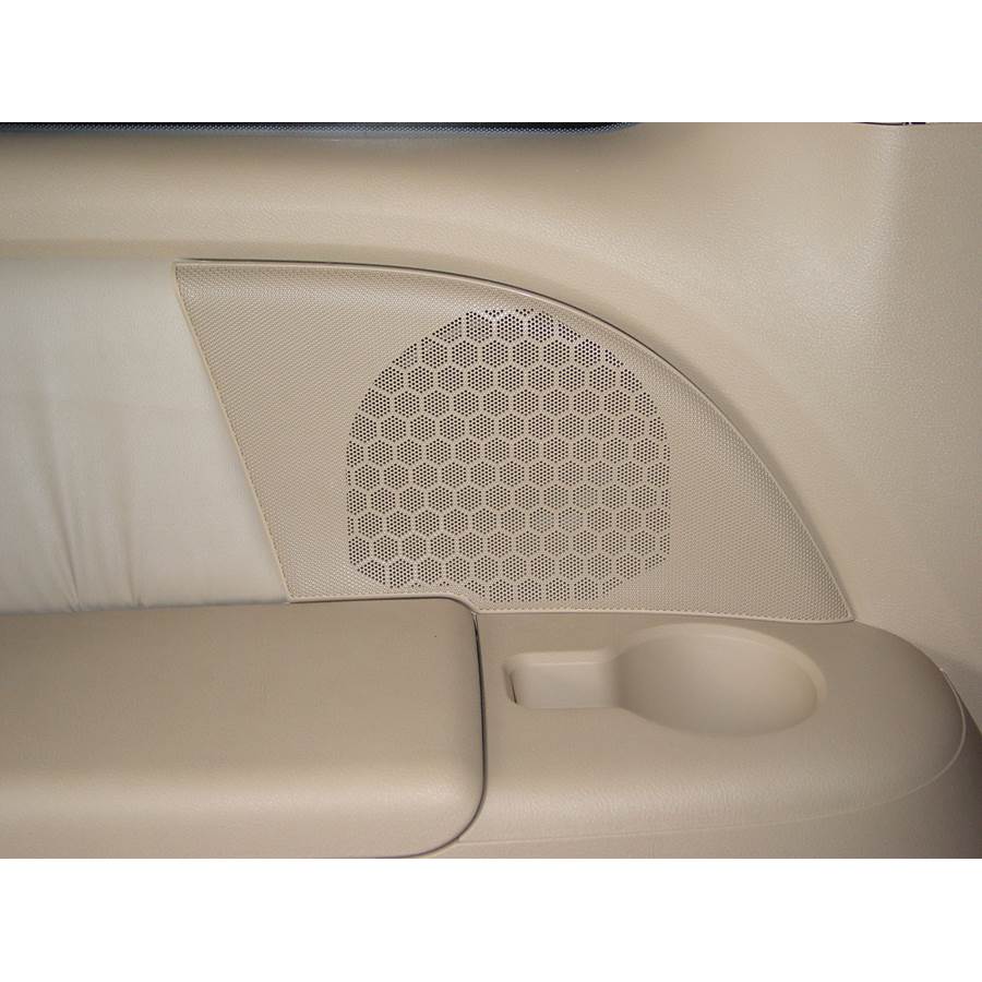 2007 Honda Odyssey Mid-rear speaker location