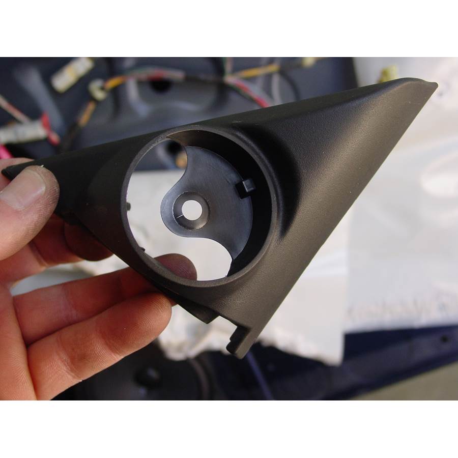 2001 Honda Civic EX Front door tweeter removed