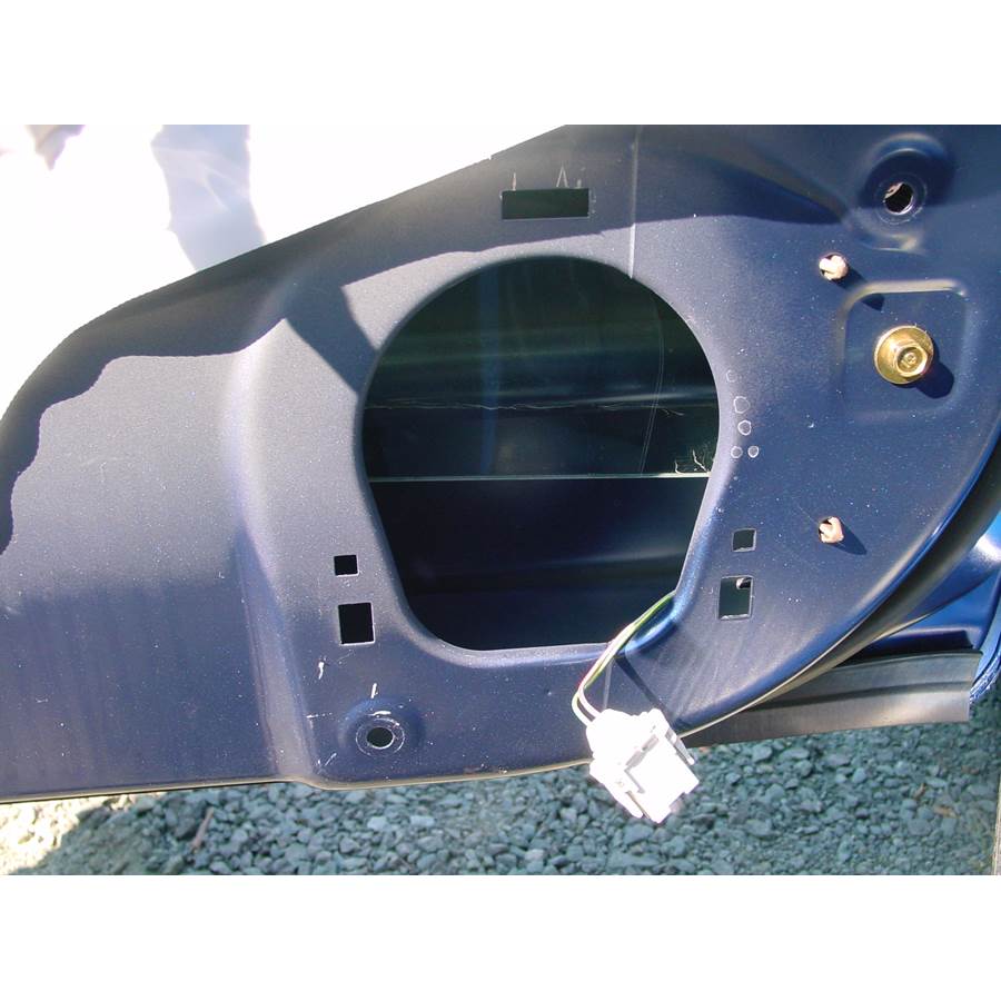2001 Honda Civic EX Front door woofer removed