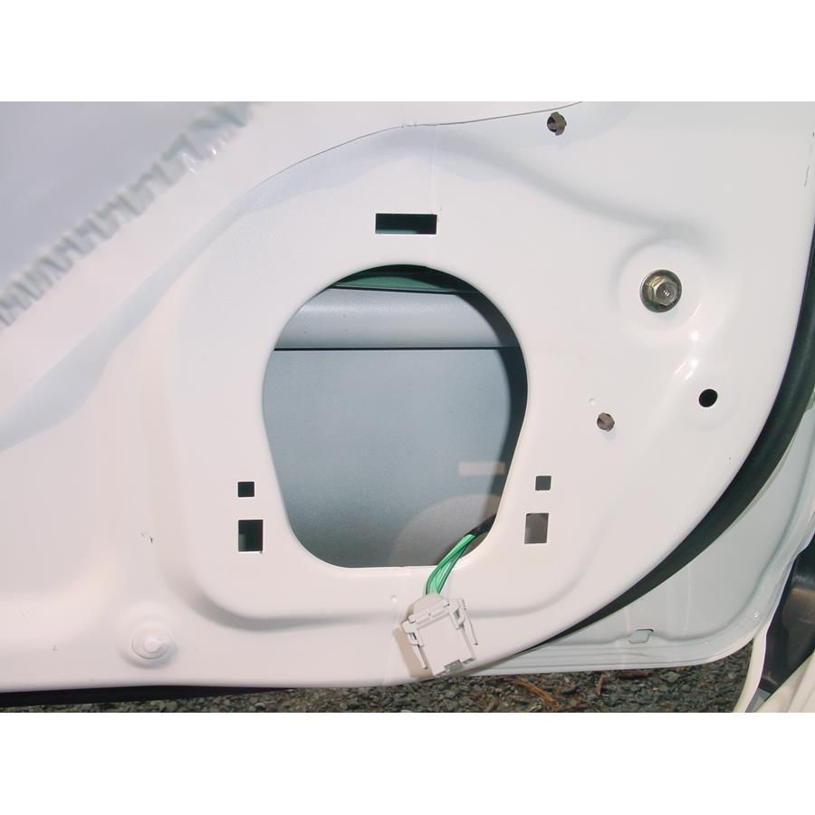 2002 Honda Civic SI Front door woofer removed