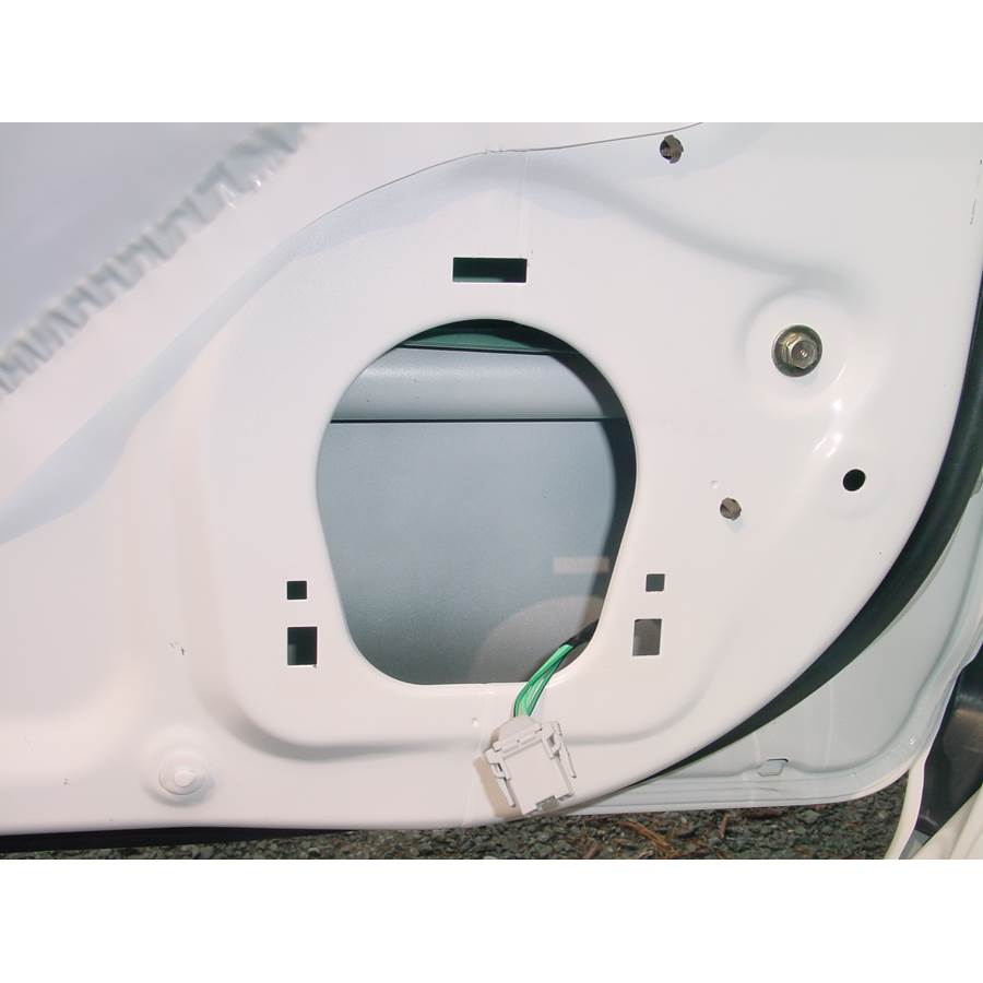2003 Honda Civic SI Front door woofer removed
