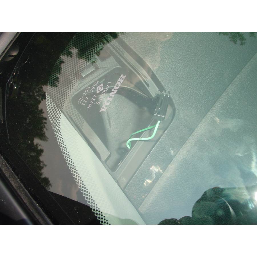 2005 Honda Accord Hybrid Dash speaker removed