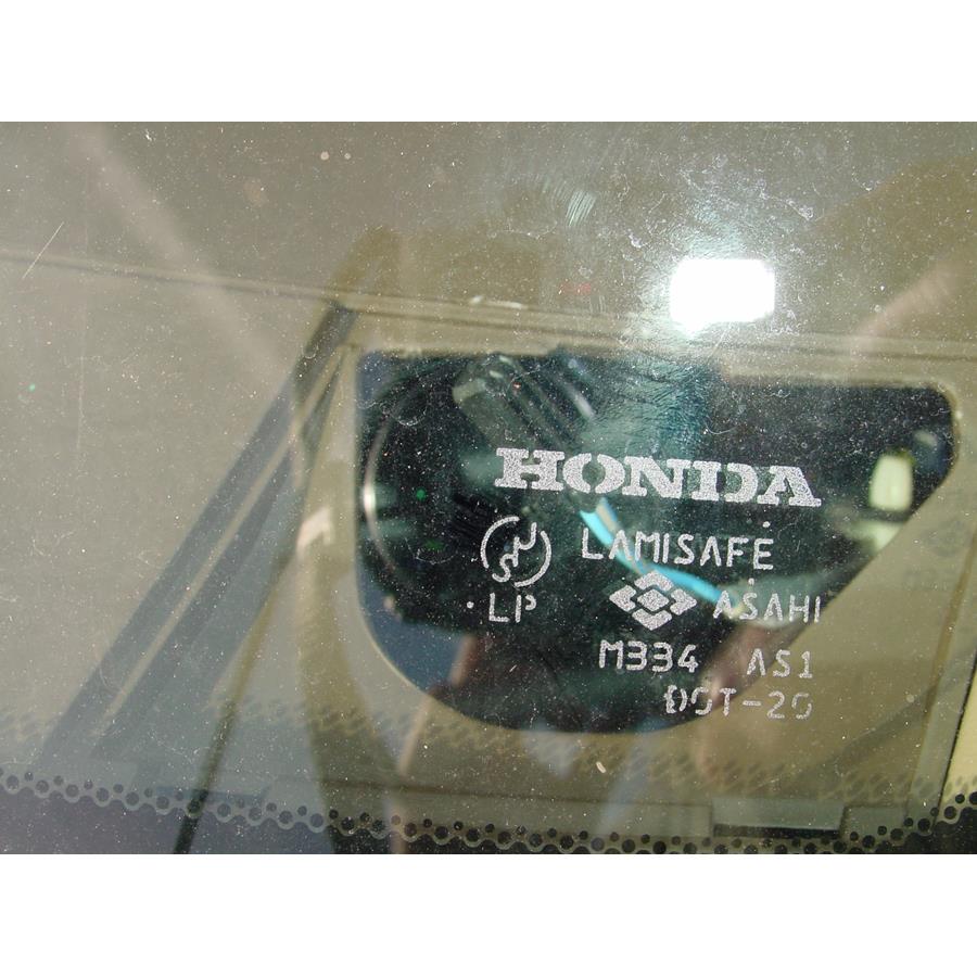 2006 Honda CRV LX Dash speaker removed