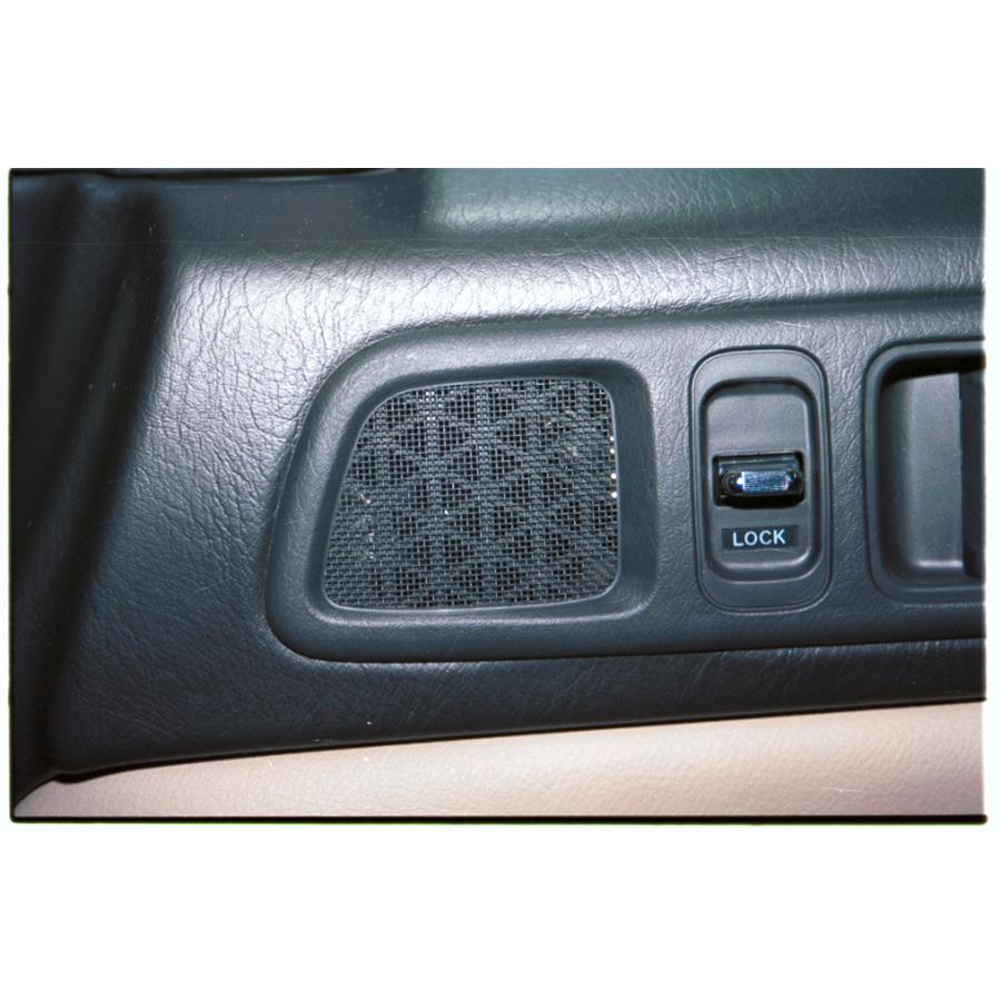 2001 Honda Prelude Front door tweeter location
