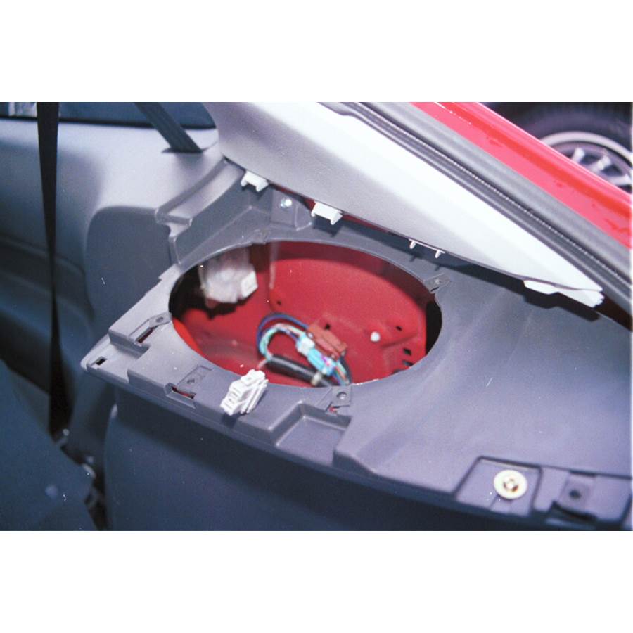1997 Honda Civic Side panel speaker removed