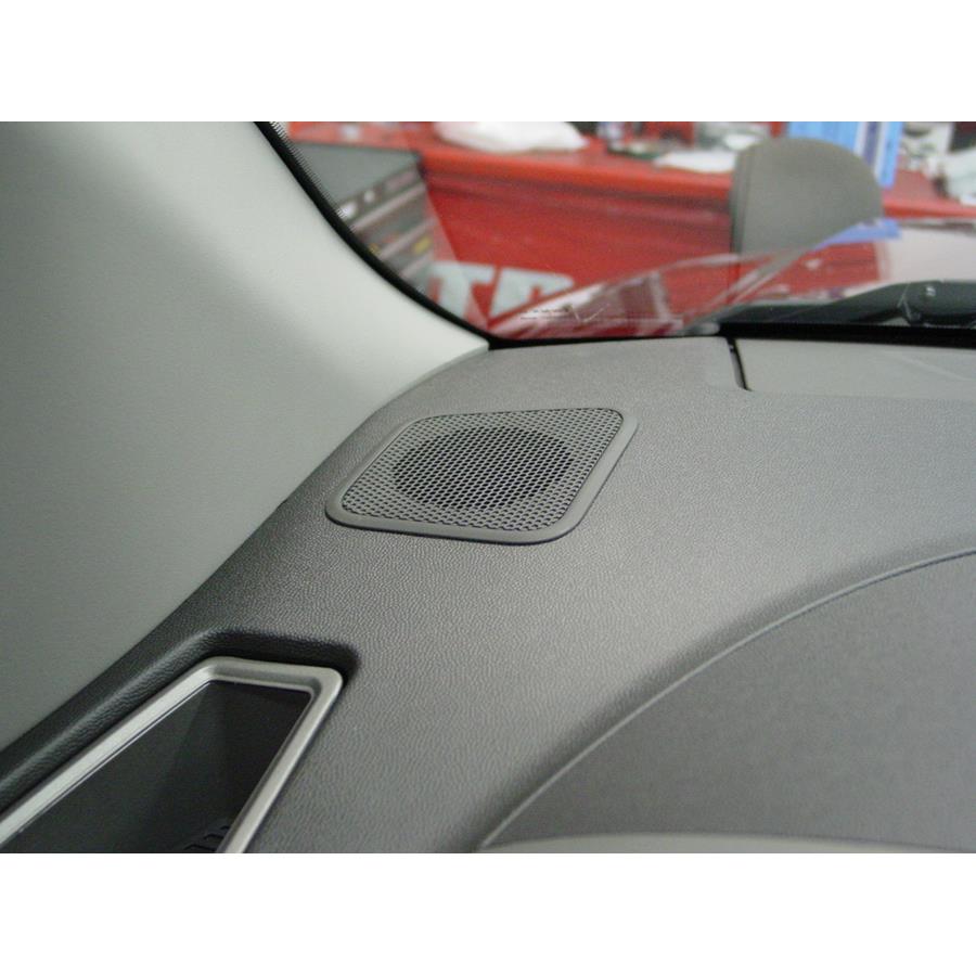 2014 Nissan Titan PRO-4X Dash speaker location