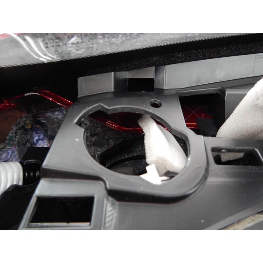 2015 Nissan Rogue Dash speaker removed