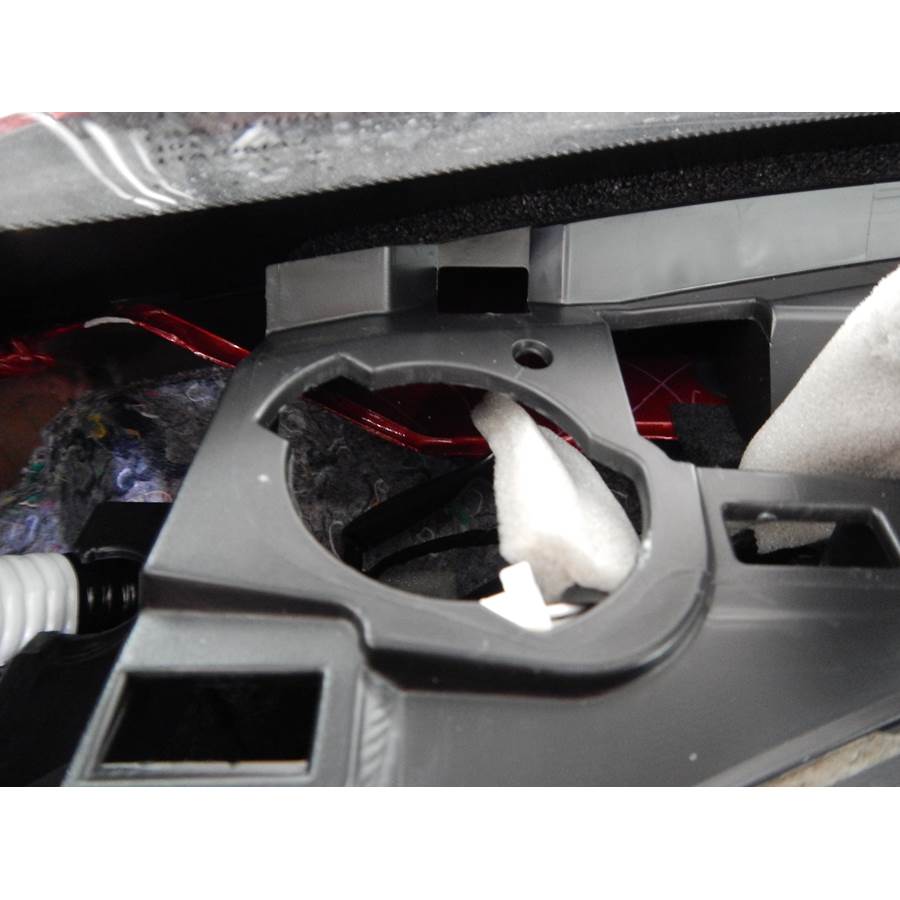 2018 Nissan Rogue Dash speaker removed