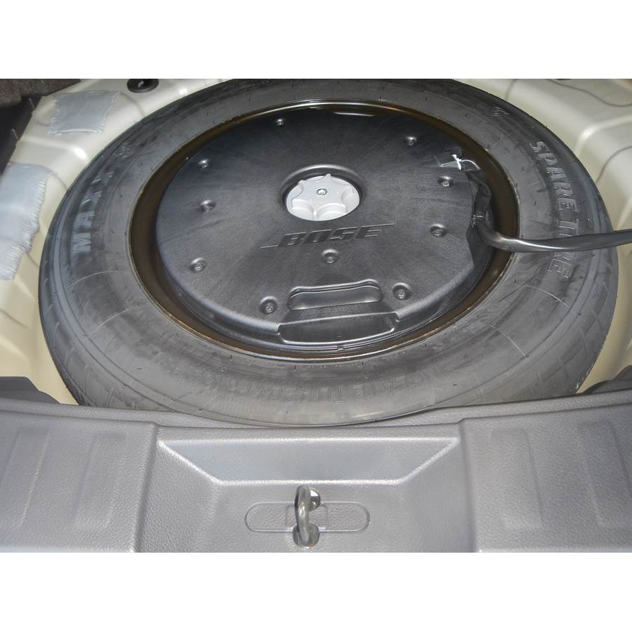 2020 Nissan Rogue Under cargo floor speaker location