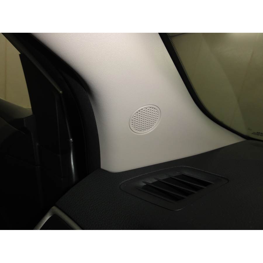 2014 Nissan Sentra Front pillar speaker location