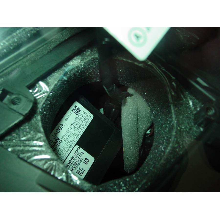 2009 Nissan Altima Dash speaker removed