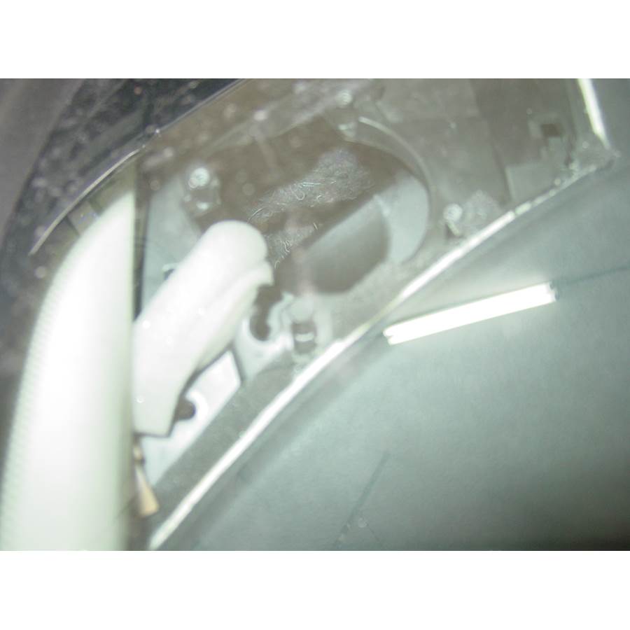 2010 Nissan Rogue Dash speaker removed