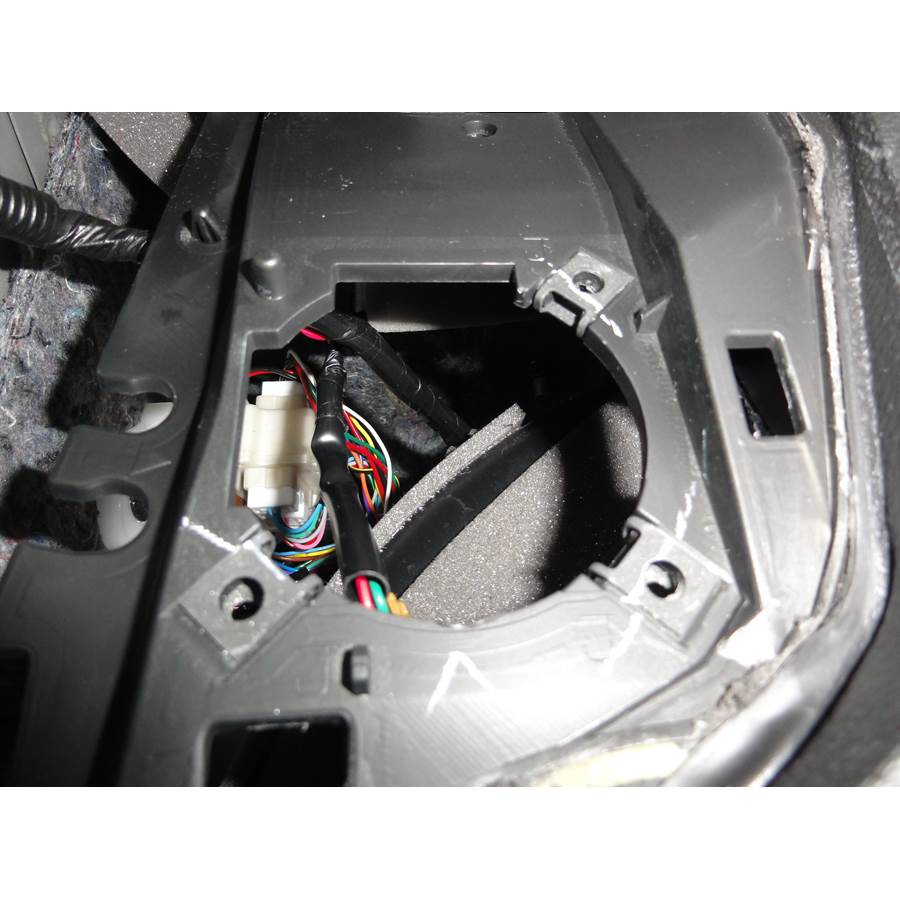 2011 Nissan Quest Dash speaker removed